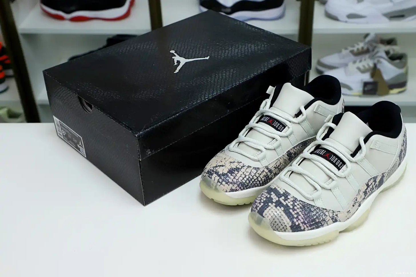 AIR SNAKESKIN BONE LIGHT LOW 11 JORDAN Kimikick 0519